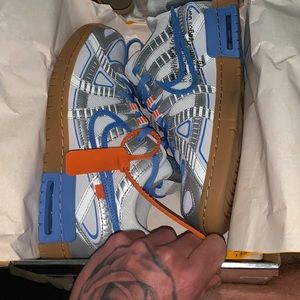 Off-white Nike rubber dunks